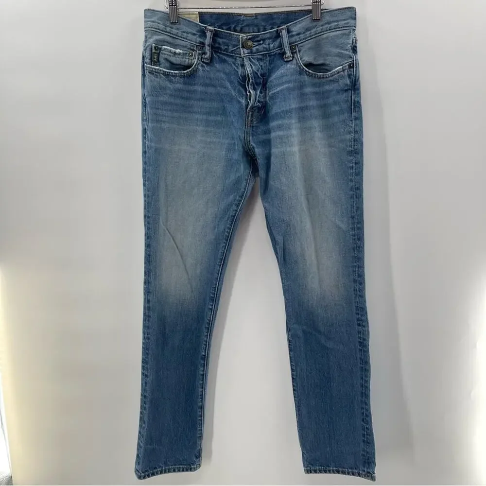 Abercrombie & Fitch Skinny Button Fly Jeans Size 32 x 30